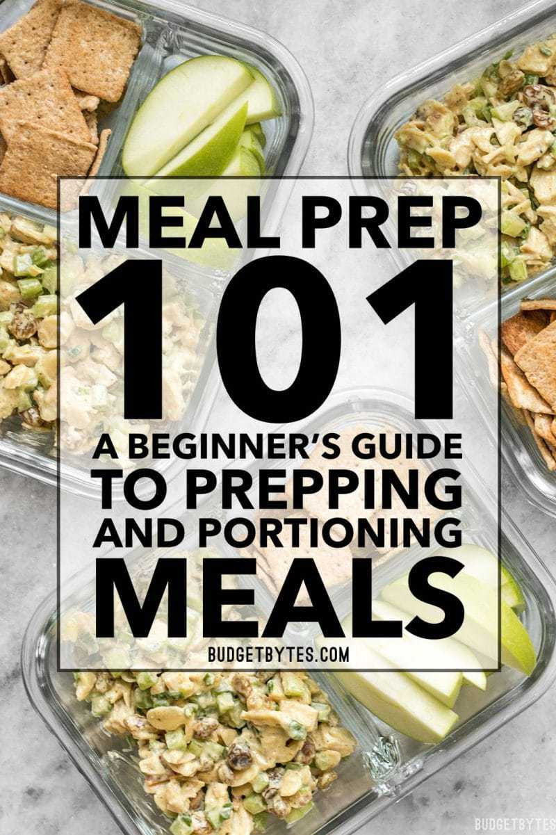 Meal Prep Food: A Beginner’s Guide to Planning and Portioning