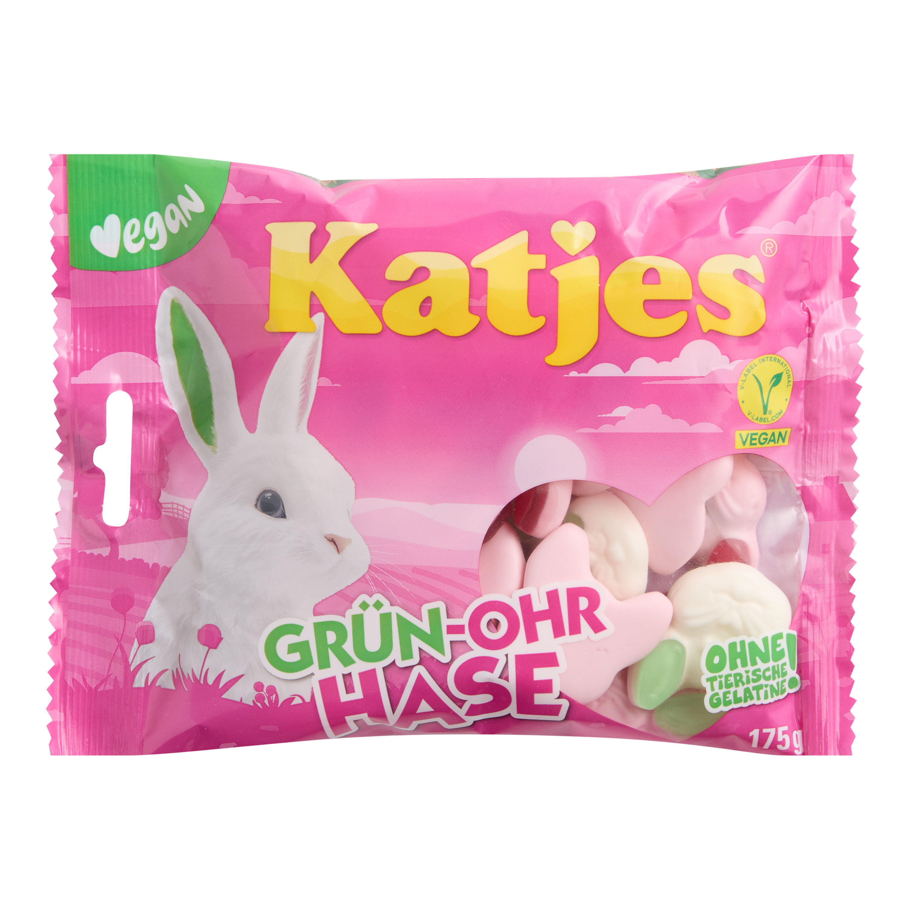Katjes Grun-Ohr Hase Green Eared Bunny Gummy Candy
