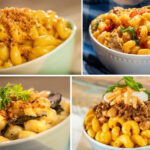 Assortment of Macaroni and Cheese Varieties