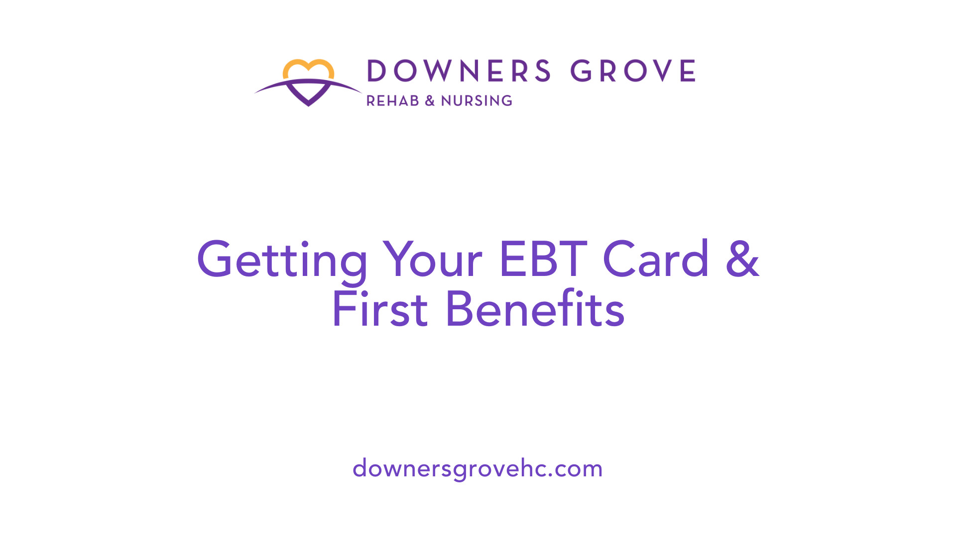 EBT Card and Groceries