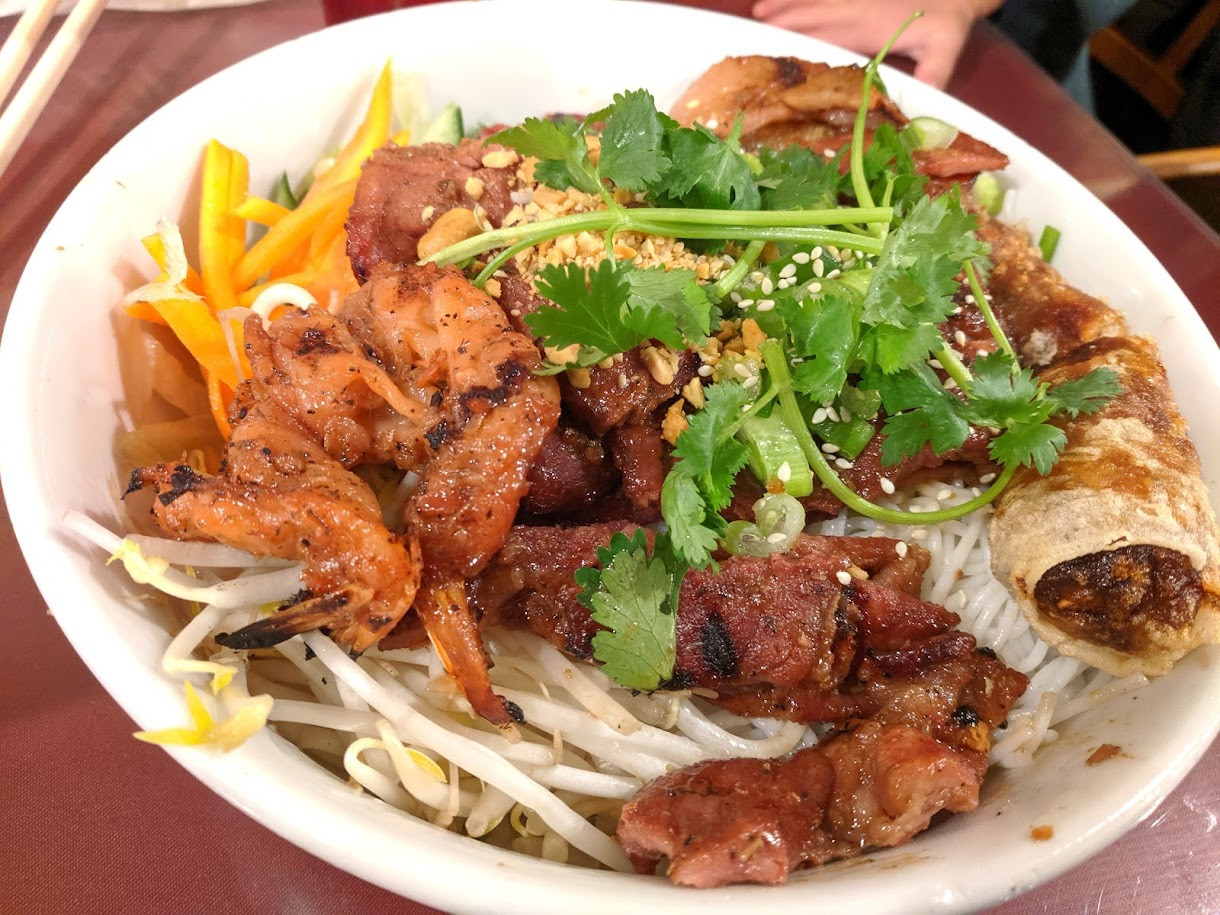 Pho Duy Denver, offering generous portions of Vietnamese cuisine