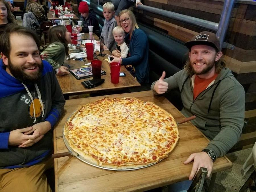 Big pizza challenge