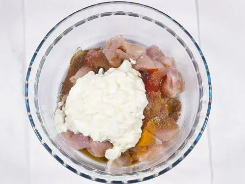 Marinated chicken