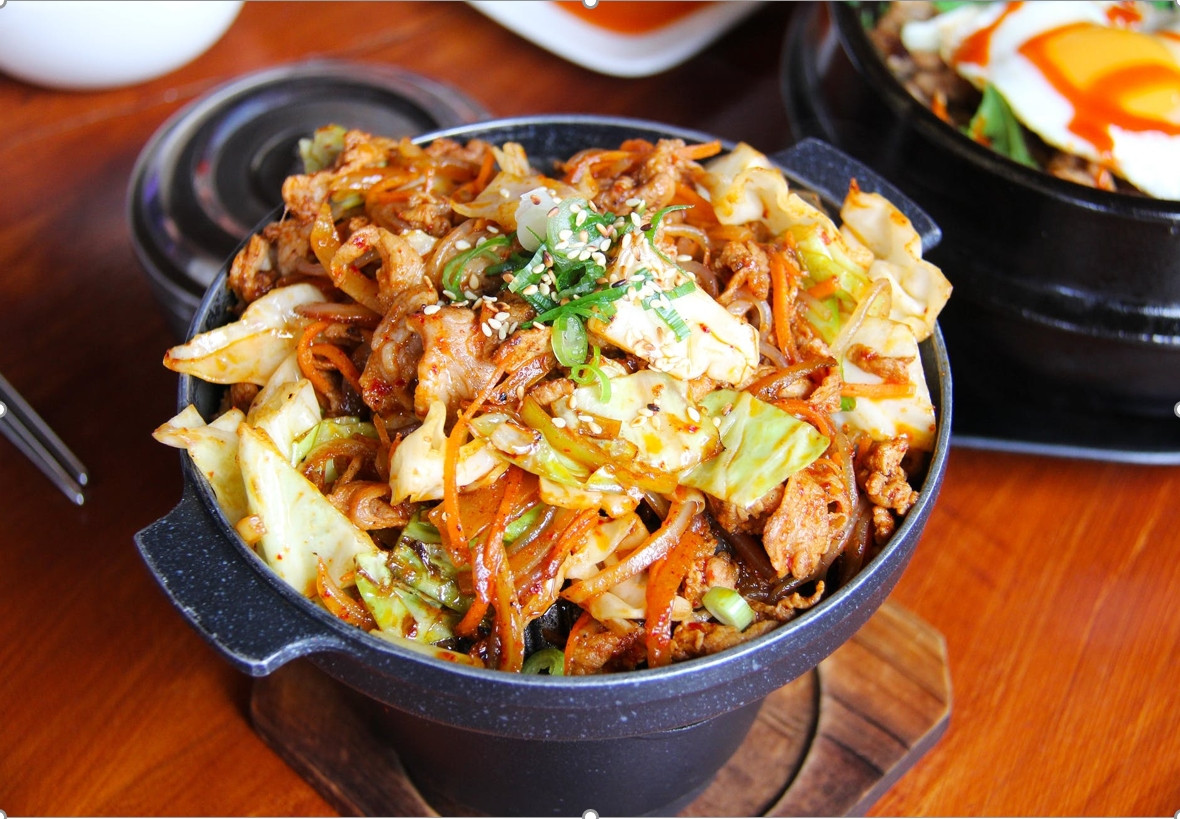 Assortment of Chinese Food Dishes