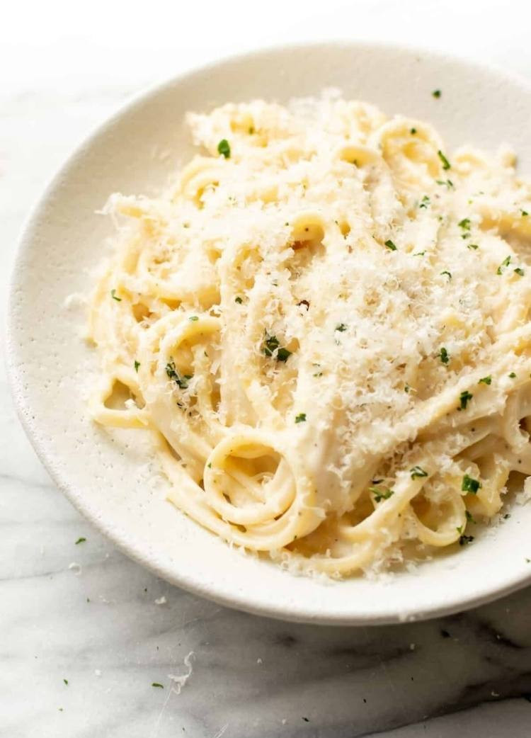 easy creamy pasta dinner recipe