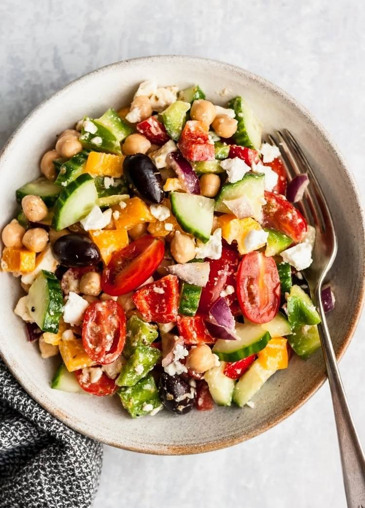 greek salad easy dinner recipes