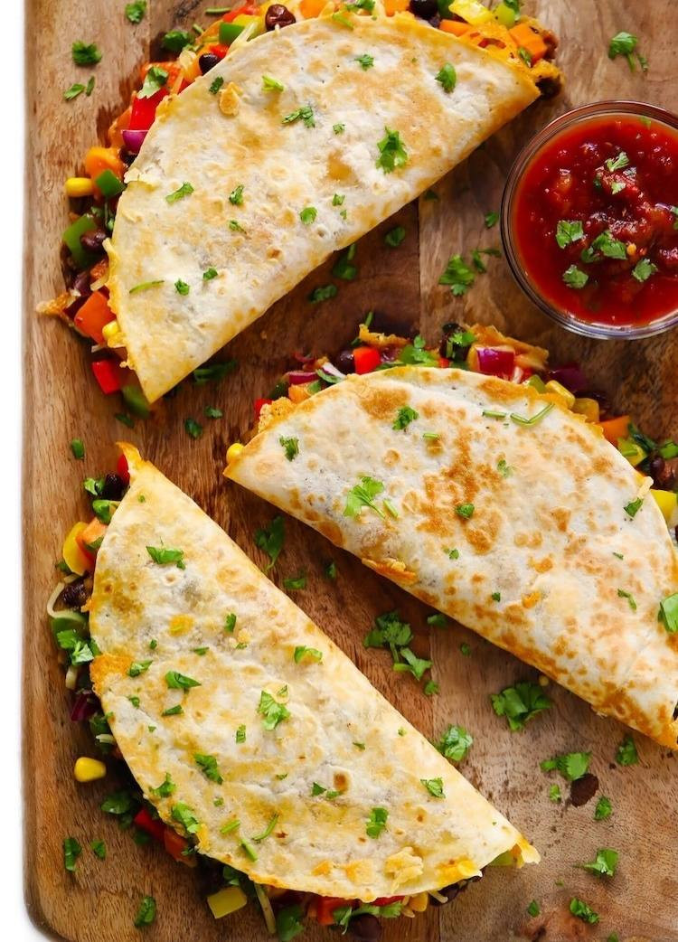 veggie quesadilla recipe for easy dinners