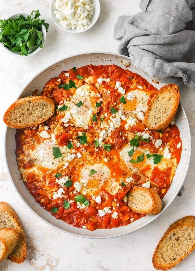 easy shakshuka dinner recipe