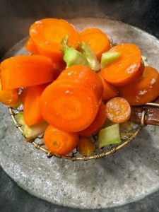 Carrots are a healthy and delicious addition to homemade dog food.