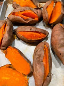 Sweet potatoes offer digestive benefits and valuable nutrients.