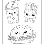 Are Cute Food Coloring Pages a Fun Activity for All Ages?