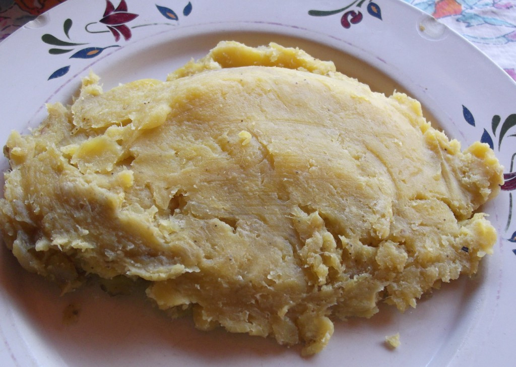 Steaming Matooke