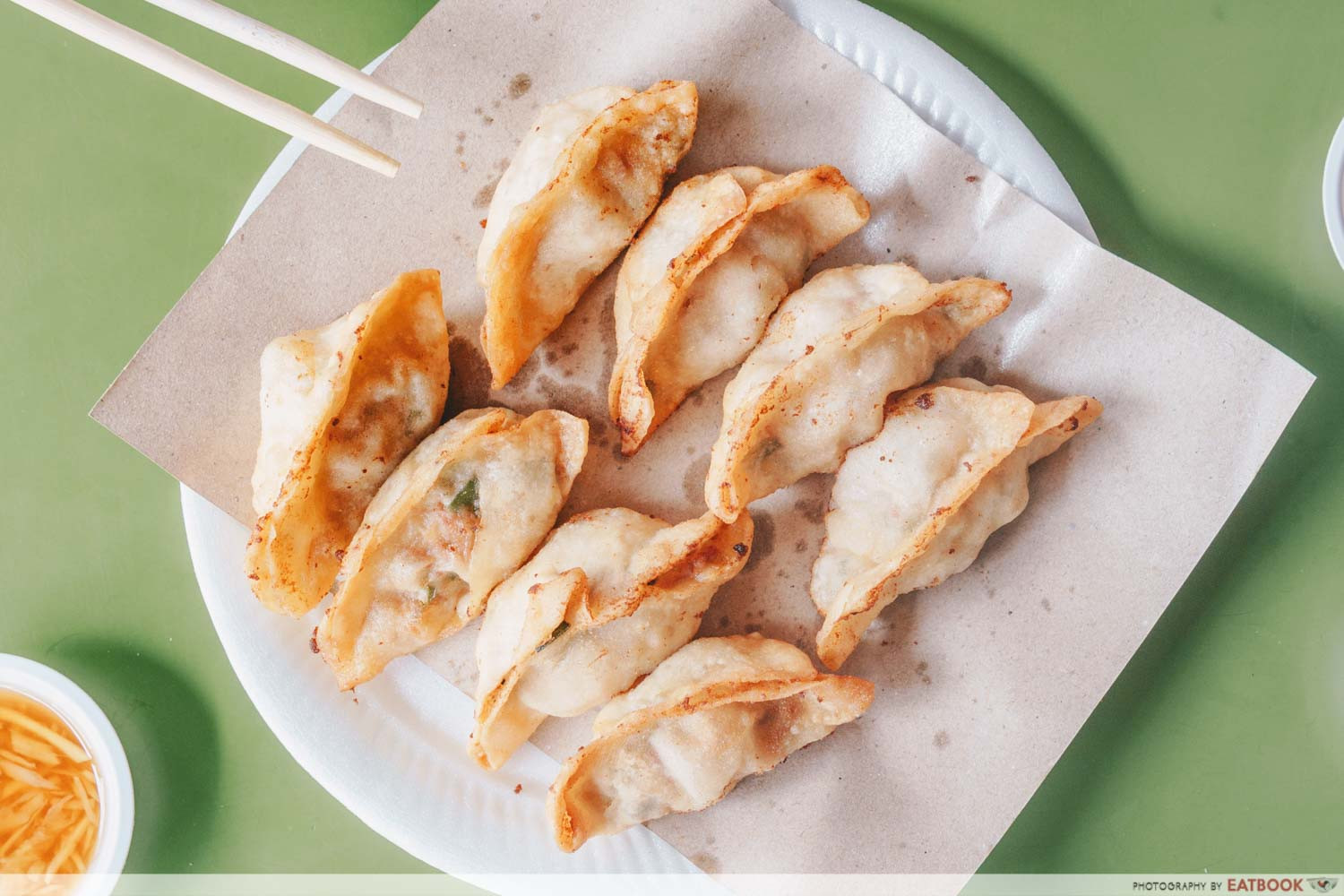 Tong Xin Ju Special Shanghai Tim Sum offers handmade fried dumplings, a Shanghainese specialty