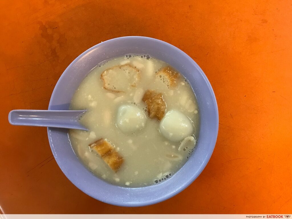75 China Street Peanuts Soup offers affordable and comforting traditional desserts like peanut soup