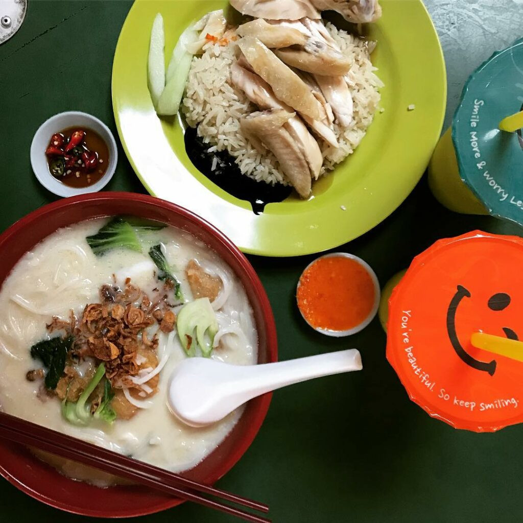 The Batang Fish soup at Yi Jia Teochew Fish Porridge Fish Soup is known for its delicate broth