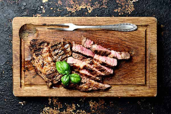 Uruguayan-style barbecue with beef and chicken