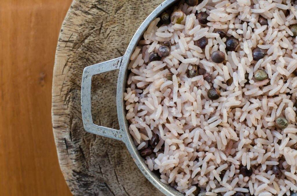 Arroz con Guandú - Panamanian food