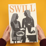 Swill magazine cover featuring a vibrant and playful design, capturing the essence of Australian food culture
