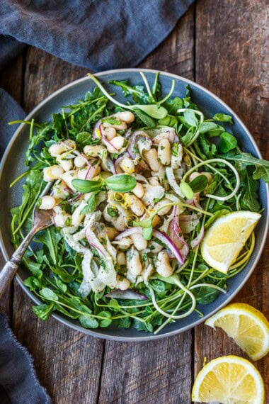 Easy White Bean Salad for a Quick Healthy Meal